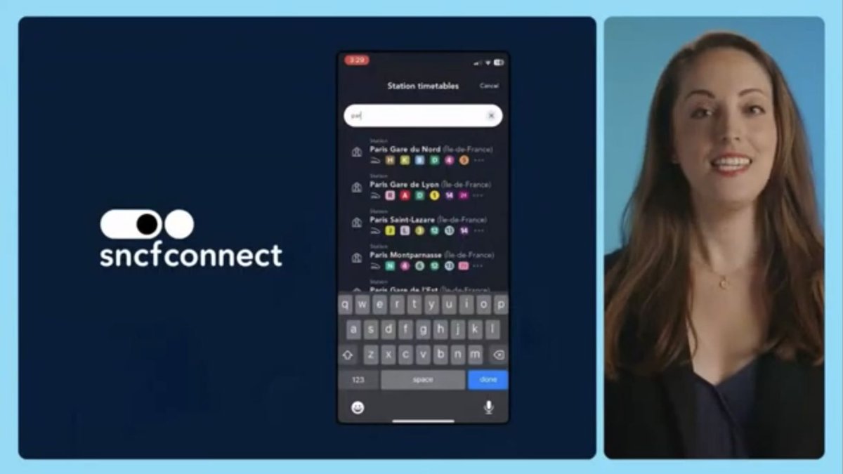 valmichalak's tweet image. Proud to see one of the projects I worked on being showcased at the #FlutterInProduction conference organized by Google 🥹