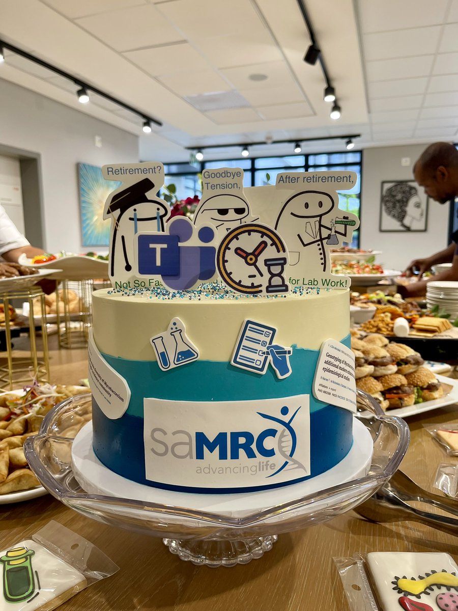 SuMBHG's tweet photo. 🎉 Last Friday, we celebrated Prof. Rob Warren’s incredible career and #retirement as Director of the @MRCza Centre for #TB Research.

His leadership, scientific excellence, and personal impact have inspired countless lives. Thank you, Prof. Warren, for your remarkable legacy! 🙌 https://t.co/ohDFkr3Tqv