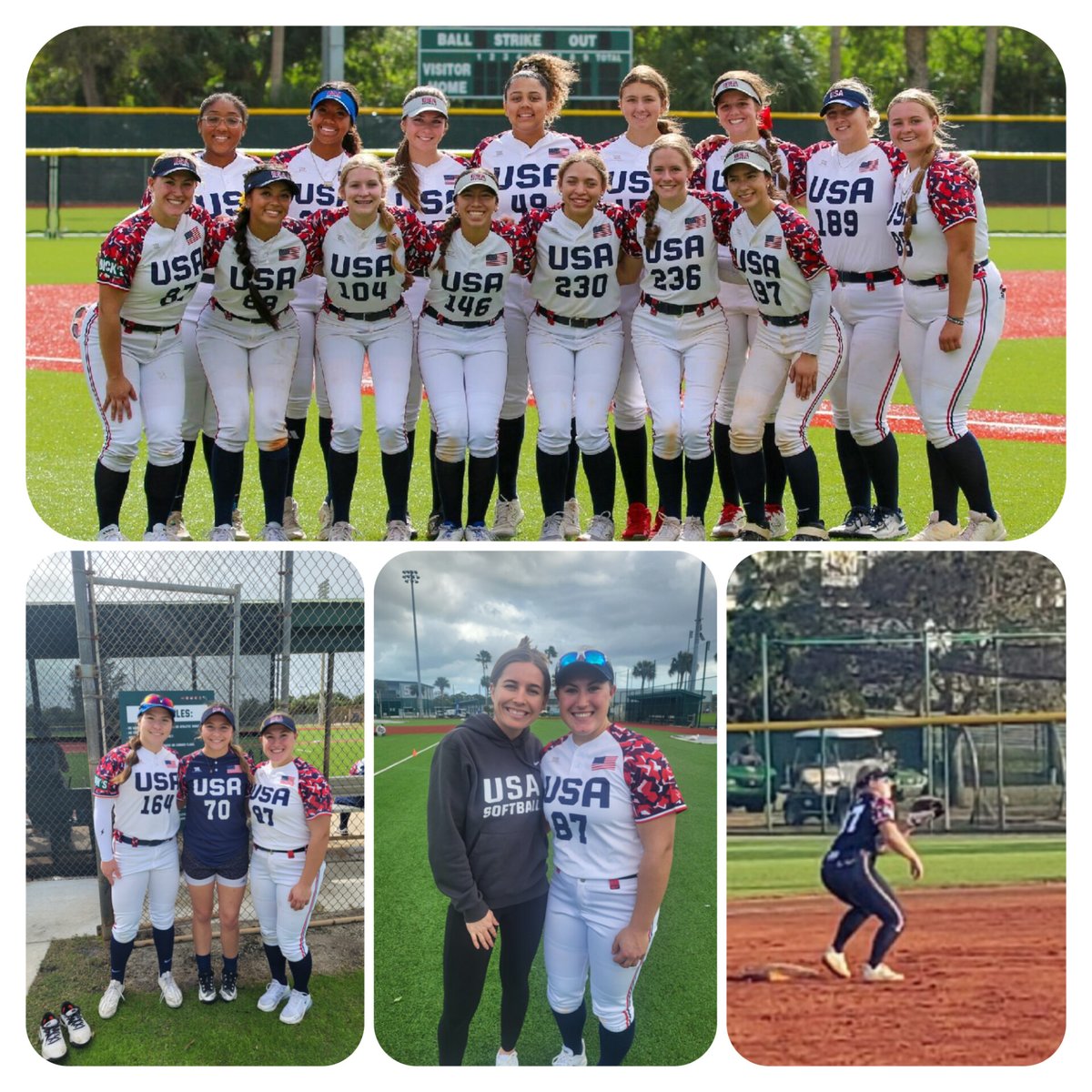 Kylee Molitor (@kyleemolitor) on Twitter photo Thank you, <a href="/USASoftball/">USA Softball</a>, for an amazing weekend! I was able to play with and get to know some awesome people! Bonus: Meeting the one and only <a href="/SisBates22/">Nicole Bates</a>! π€β€οΈπ
<a href="/emilliasandrews/">Emillia (Mills)</a> <a href="/HutchensJuju/">Goose Hutchens</a> <a href="/BadgerSoftball/">Wisconsin Softball</a> <a href="/IowaPremierFP/">Iowa Premier Fastpitch</a> Thank you, <a href="/USASoftball/">USA Softball</a>, for an amazing weekend! I was able to play with and get to know some awesome people! Bonus: Meeting the one and only <a href="/SisBates22/">Nicole Bates</a>! π€β€οΈπ
<a href="/emilliasandrews/">Emillia (Mills)</a> <a href="/HutchensJuju/">Goose Hutchens</a> <a href="/BadgerSoftball/">Wisconsin Softball</a> <a href="/IowaPremierFP/">Iowa Premier Fastpitch</a>