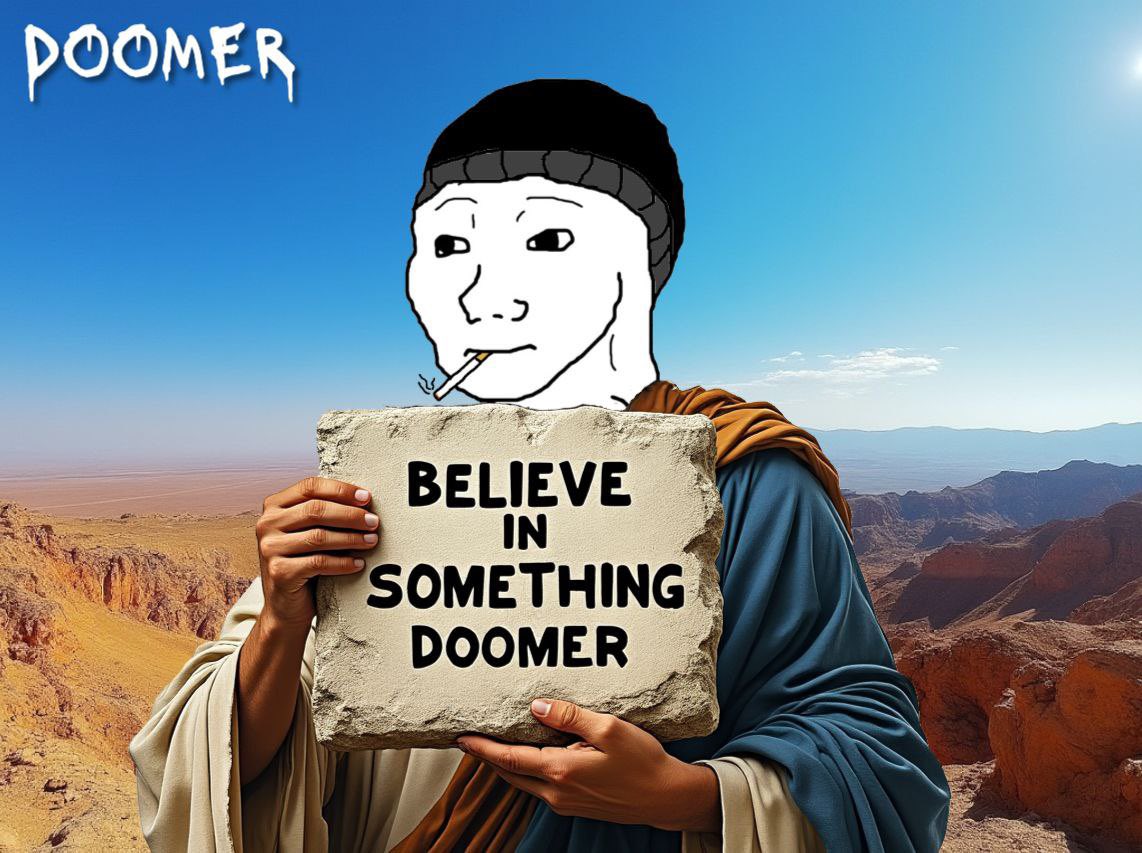 Stop trading and start believing in something 🚬