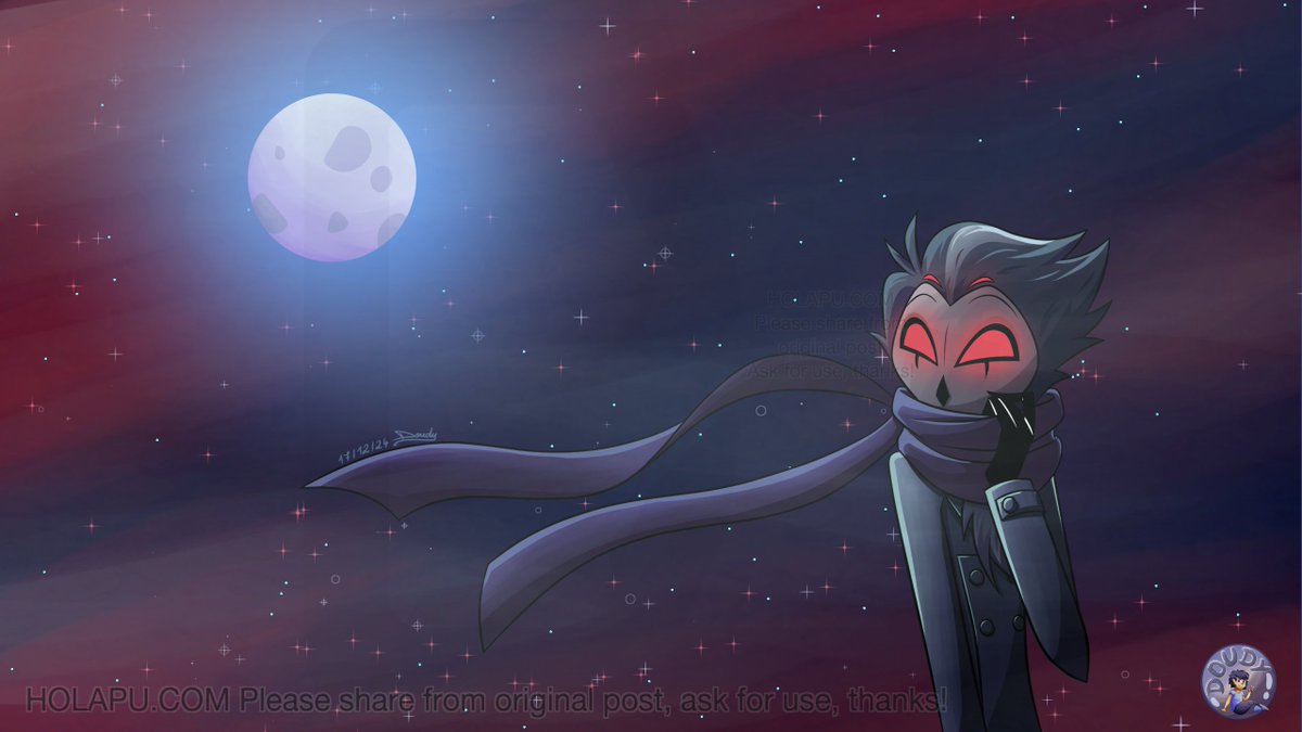 DoudyMerDood's tweet photo. @StolsticeWeek Day 1 The Cold Moon

Nice as a wallpaper tbh. No watermark version: https://t.co/J5eF4ey9BB
Also commissions open =3 https://t.co/mEYdXbtUUa

Started as a simple tradi sketch, figured it'd be a nice new header, so it became this

#HelluvaBoss #Stolas #StolsticeWeek https://t.co/Np5X5W7tZ2