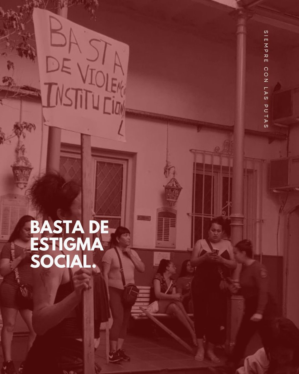 ammarsindicat's tweet image. Hoy 17 de Diciembre, Dรญa contra la Violencia hacia las Trabajadoras Sexuales.
Esta violencia se ve reflejada no solo en el estigma social sino tambiรฉn por un estado que ejerce violencia institucional hacia nosotras y sin derechos.
Basta de violencia hacia lxs putxs! โ๐ฝ๐