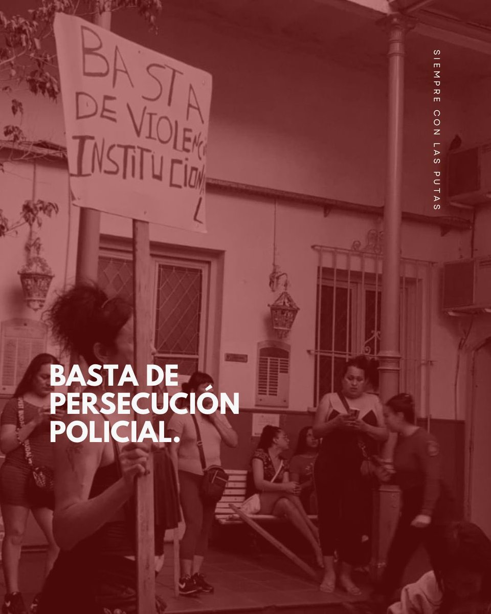 ammarsindicat's tweet image. Hoy 17 de Diciembre, Dรญa contra la Violencia hacia las Trabajadoras Sexuales.
Esta violencia se ve reflejada no solo en el estigma social sino tambiรฉn por un estado que ejerce violencia institucional hacia nosotras y sin derechos.
Basta de violencia hacia lxs putxs! โ๐ฝ๐
