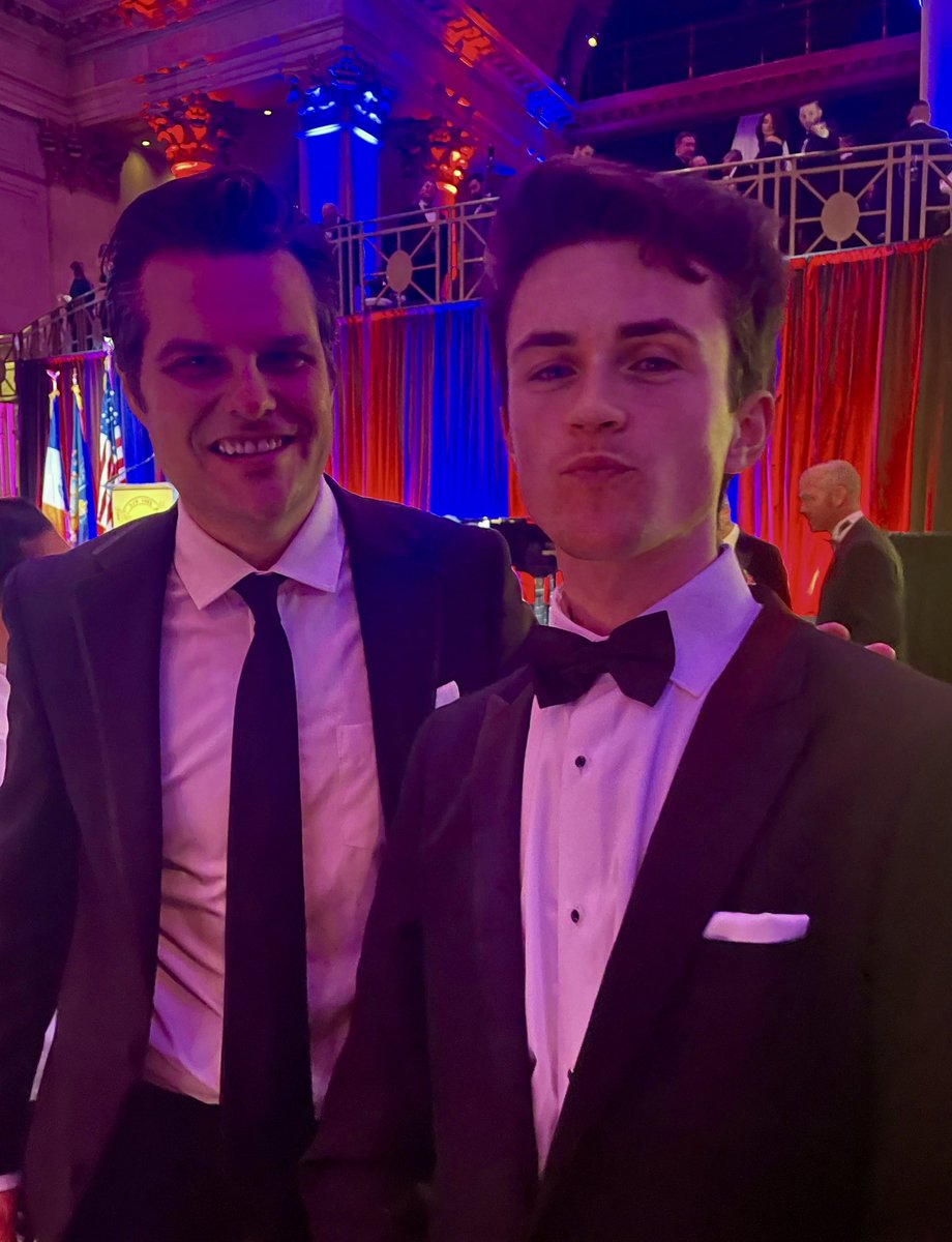 Posted up with the real Florida jit <a href="/mattgaetz/">Matt Gaetz</a> ☀️🌴💯