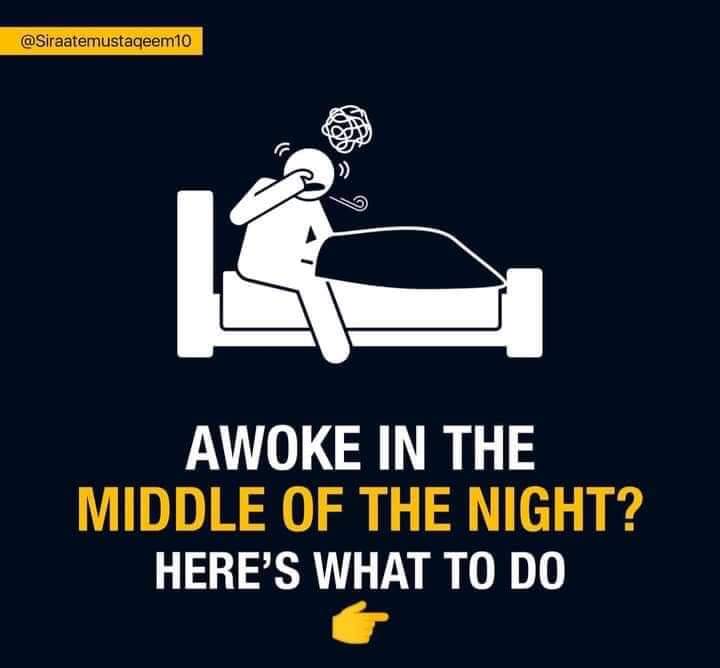 Five things to say when you suddenly wake up in the middle of the night..

THREAD