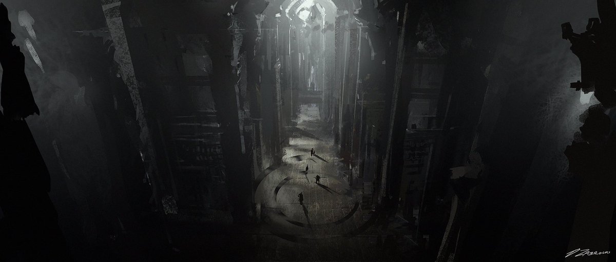 Did you watch Secret Level on Amazon Prime yet? I worked on Warhammer40K episode and it's freakin cool! Some of the first sketches I did for Library sequence below.

#warhammer40k #SecretLevel #conceptart 