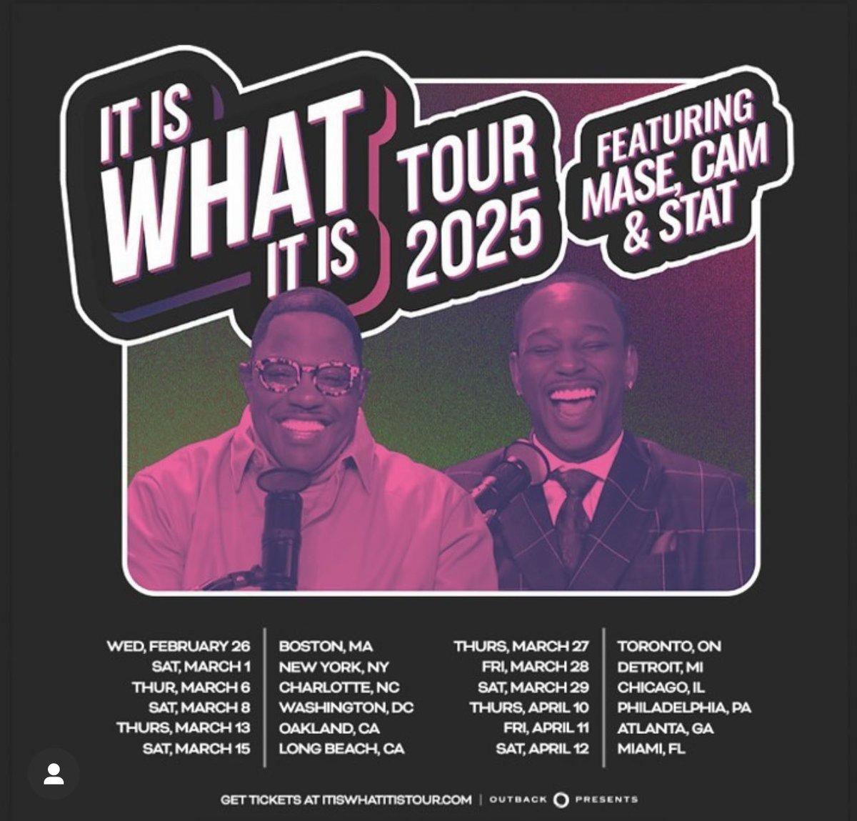 treasurewilsxn's tweet photo. Mase , Cam &amp; I are going on Tour!!!!! It Is What It is🥳 https://t.co/pBwHaBM6Lf
