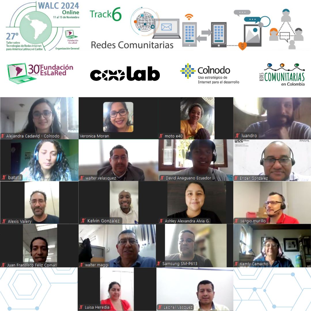 Colnodo (@colnodo) on Twitter photo Β‘El Track de #RedesComunitarias del WALC 2024 dejΓ³ grandes aprendizajes sobre autonomΓa territorial!
ππ€ Desde <a href="/eslaredcisco/">Fundacion ESLARED</a>, <a href="/Colnodo/">Colnodo</a> y <a href="/coolabdiz/">coolab</a>, reflexionamos sobre cΓ³mo las comunidades lideran sus procesos de conectividad. Β‘Lee mΓ‘s! π redescomunitarias.co/es/noticias/reβ¦ Β‘El Track de #RedesComunitarias del WALC 2024 dejΓ³ grandes aprendizajes sobre autonomΓa territorial!
ππ€ Desde <a href="/eslaredcisco/">Fundacion ESLARED</a>, <a href="/Colnodo/">Colnodo</a> y <a href="/coolabdiz/">coolab</a>, reflexionamos sobre cΓ³mo las comunidades lideran sus procesos de conectividad. Β‘Lee mΓ‘s! π redescomunitarias.co/es/noticias/reβ¦