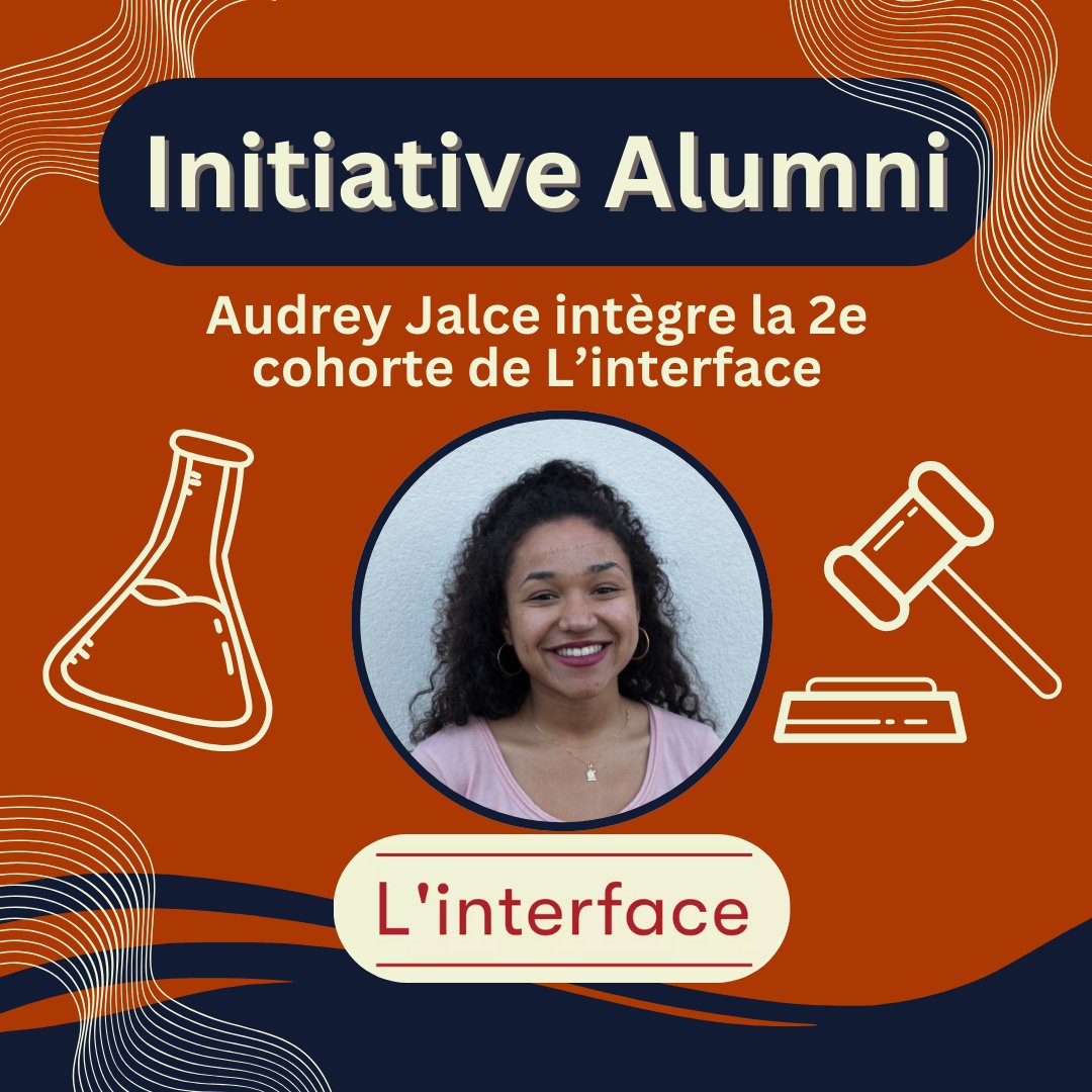 ⚖️ Durant ComSciCon-Qc l’an dernier,  Audrey Jalce a découvert le programme de L’interface. Cette formation unique offerte par l’Acfas rapproche la communauté de recherche et le système politique québécois.

🍀 On lui souhaite bonne chance dans ce beau projet!