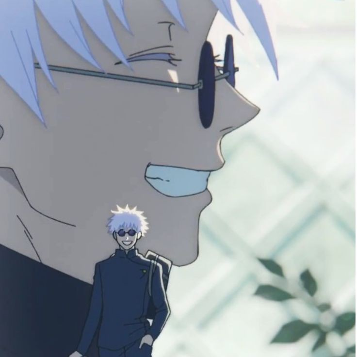 his fond smile here, all because he reached geto... yeah, I never moved on