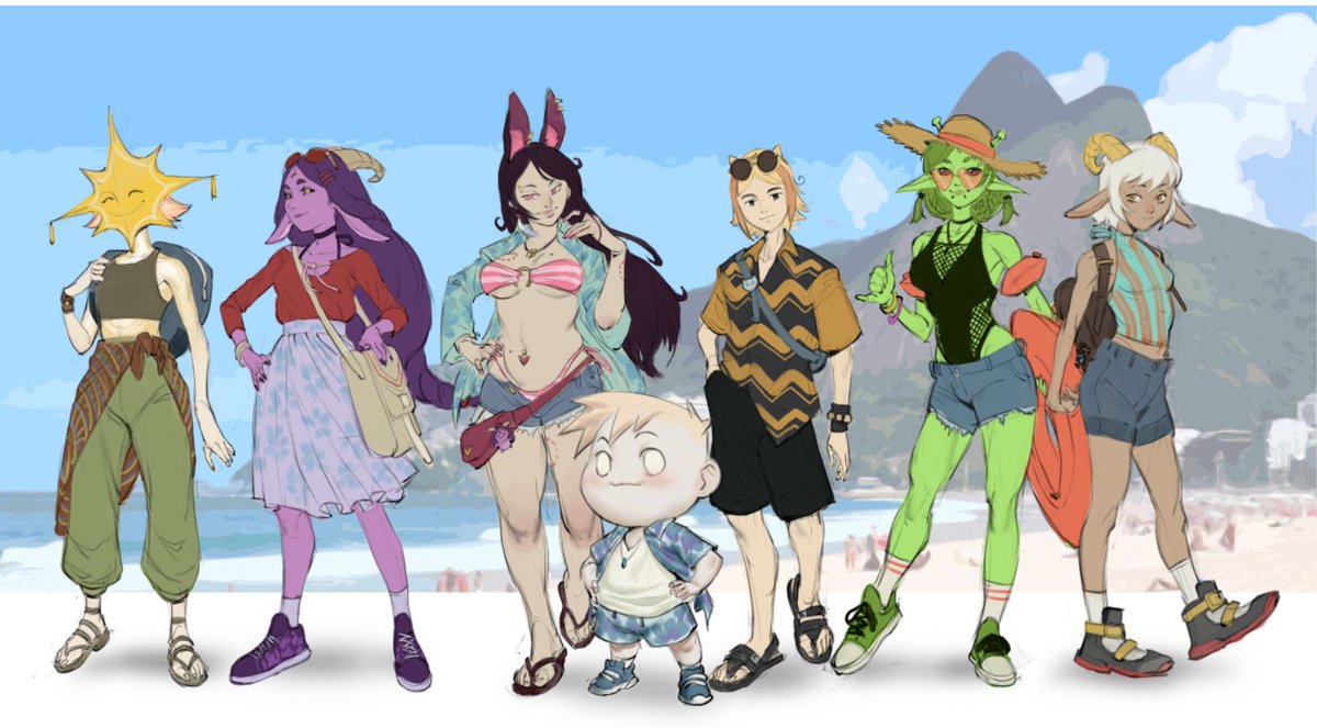 coffee_diaryy's tweet image. Beach episode 🏖️