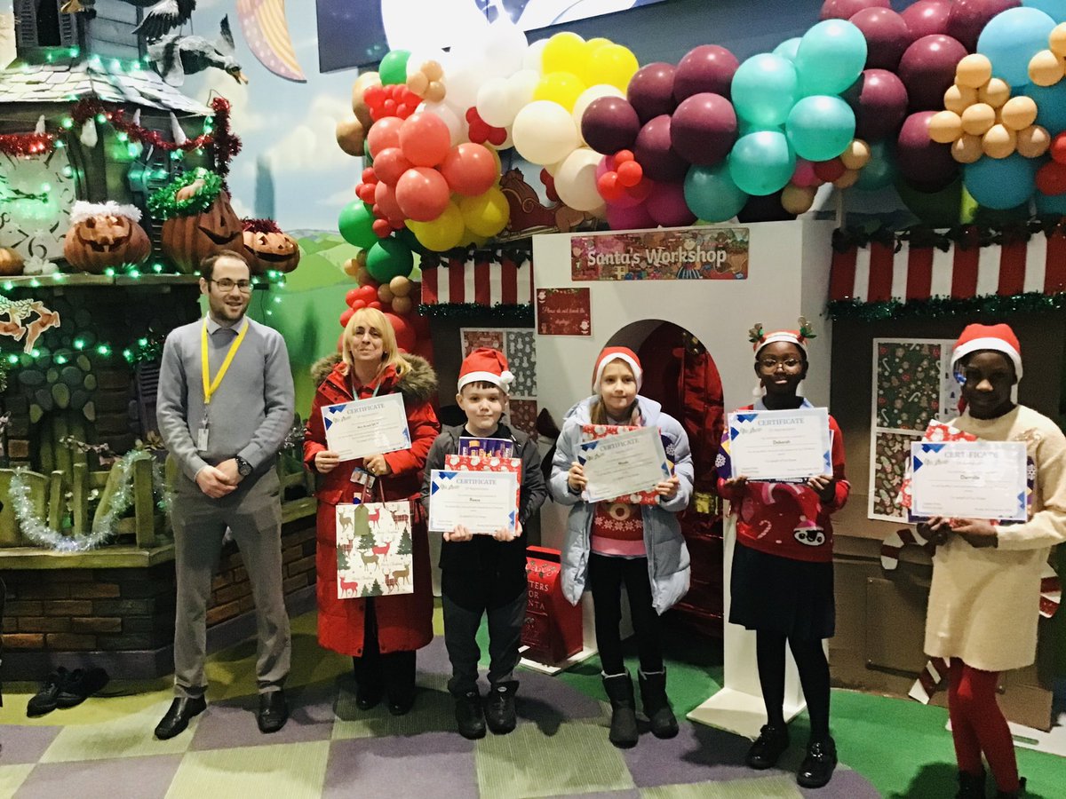 StBernardsPS's tweet photo. Fun Street was delighted with the amazing grotto/Enchanted forest created by our talented children and staff! 🎄✨ Our P1s had a fantastic time visiting and meeting Santa yesterday. Huge thanks to everyone for all their hard work! 🎅 #ChristmasMagic #FunStreet @shopsilverburn https://t.co/0p9rFmTJr4