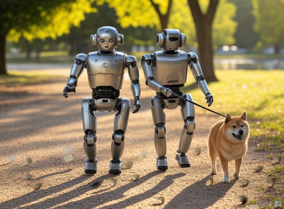 KiboshiNakamoto's tweet photo. The dog owned by Elon Musk is called $floki. What is the name of the dog whose owner is AI?

Only $kibshi (First coin made by AI)

#MemesAI #crypto #memecoins #memecoin1000x  $turbo $goat $pepe https://t.co/zb1F6IKSuL