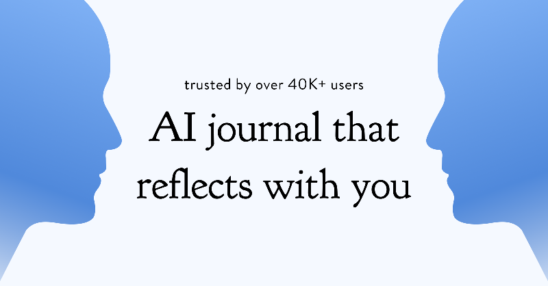 mindseraAI's tweet photo. Mindsera is an AI-powered journal that helps you: 

• understand your emotions
• recognize patterns
• dive deeper into your thoughts

Try it → https://t.co/9tIpGJXzHe
