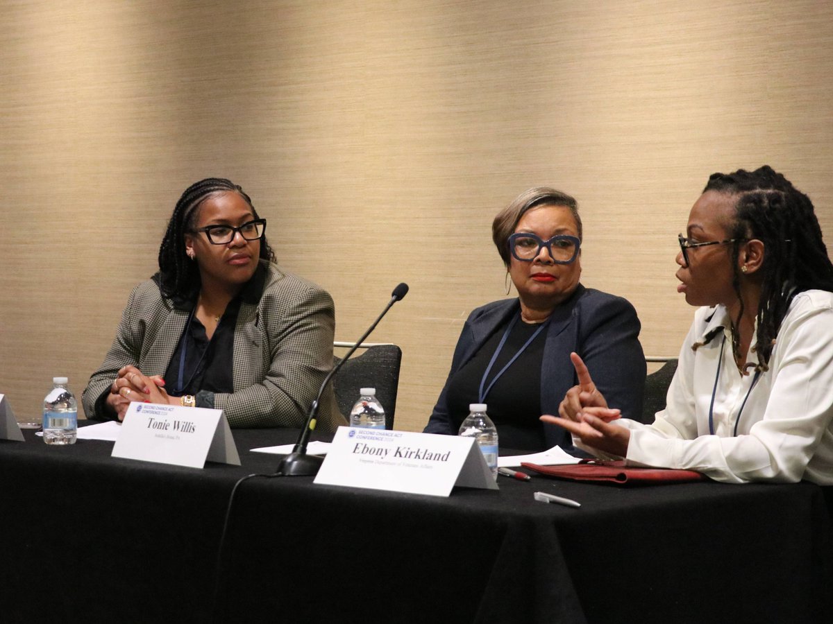 CSGJC's tweet photo. Day 2 was all about reentry strategies and supporting those returning from jails and prisons. Collaboration was key as experts, panelists, and attendees came together to share solutions and strengthen efforts.
Thank you to everyone for today’s discussions! #SCAConference2024 https://t.co/0rdILsg6rZ