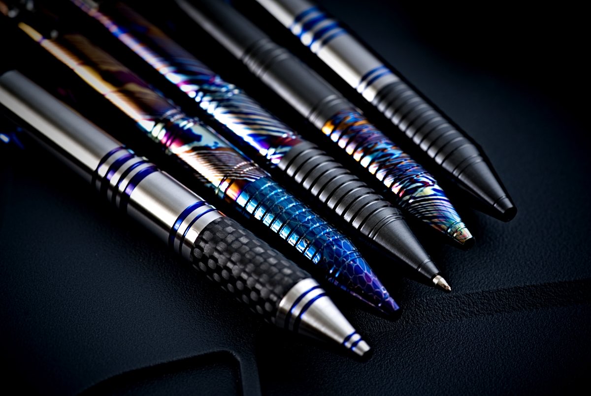 ExtremAddiction's tweet photo. I will do one run in 2025. #pen #rogovets #custom  #timascus https://t.co/OdulhR7ySO