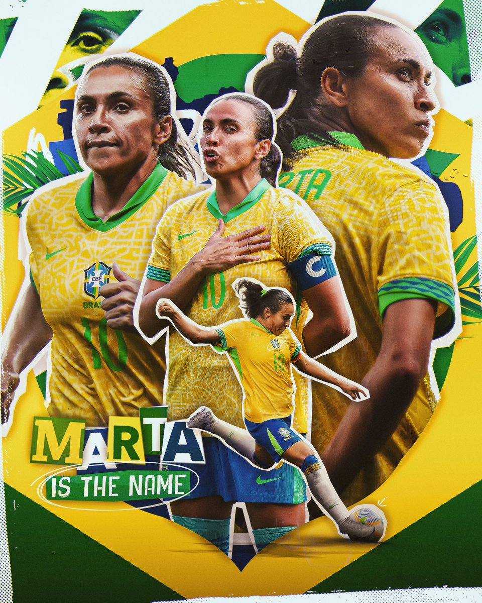 FIFAWWC's tweet photo. Marta 🤝 winning the FIFA Marta Award.

Another chapter added to her legacy. 👑 https://t.co/e9rg4mopyp