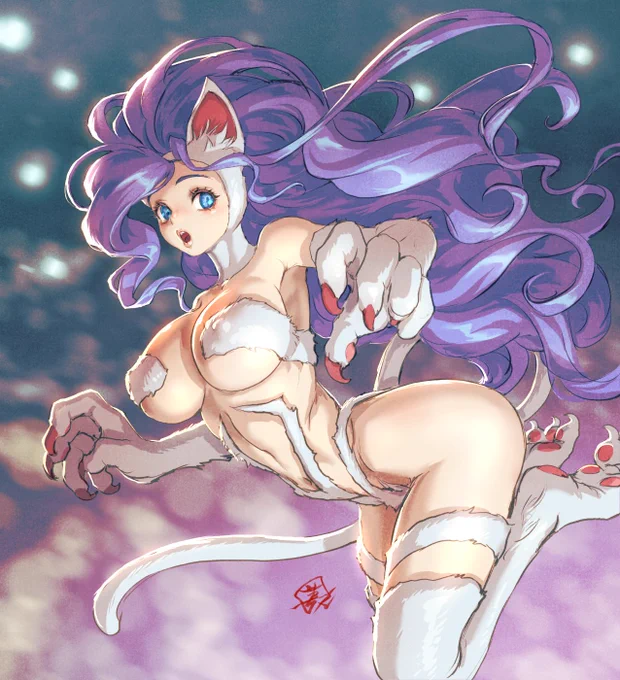そういや今回のモリガン本、モリガン(とリリス)に絞った本にしたので、他のヴァンパイアキャラは入れてないですが、今度出す時はヴァンパイアシリーズ括りで出したいとは思う。レイレイとかフェリシアとかまだ色々描きたいしな。あとはブリス本とか? 