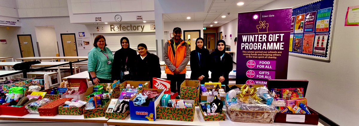 edengirlsbham's tweet photo. We’re proud to honour our Gift for All pledge this winter by supporting @migranthelp Together, we’re committed to uplifting the most vulnerable in our communities. #ServiceToCommunities #WGP2024 @BirminghamEdu https://t.co/5sTcY6dD03
