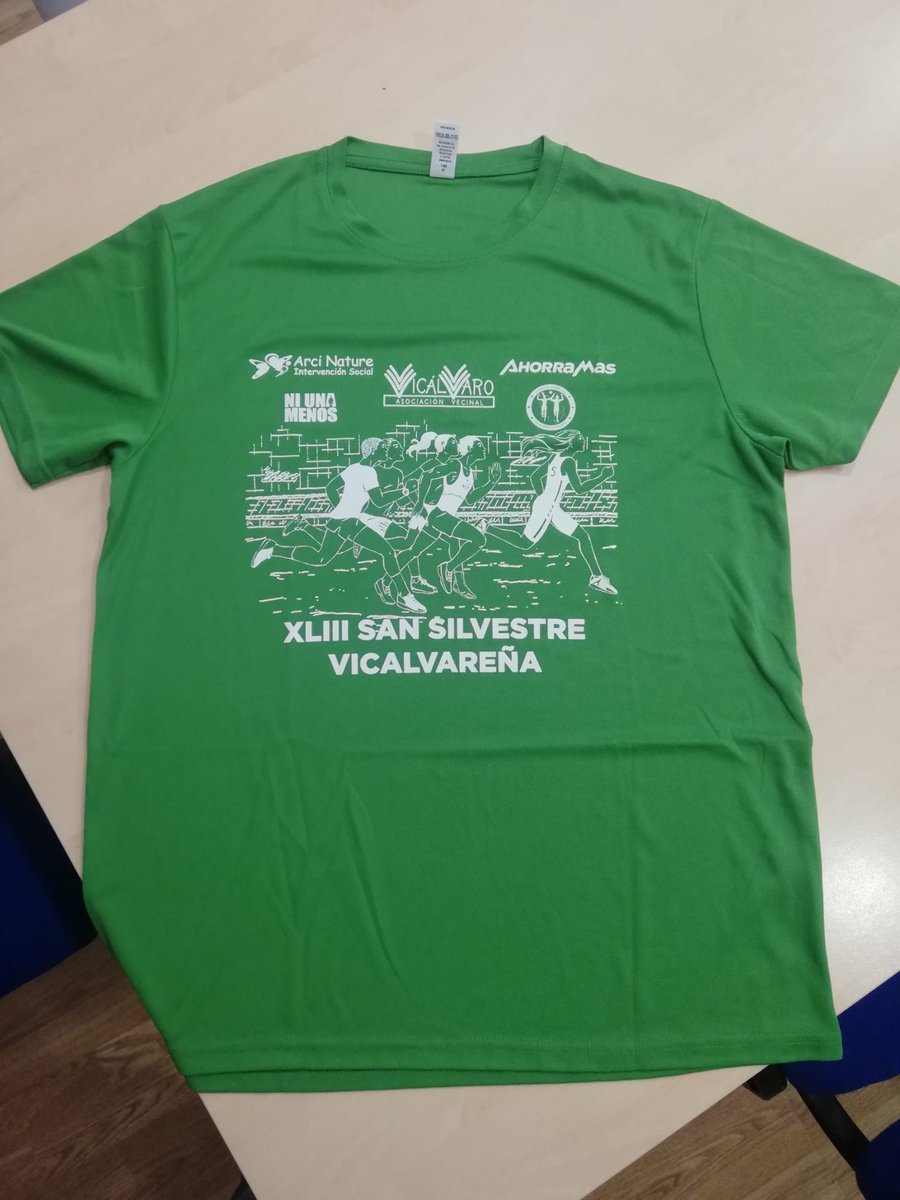 ¡A punto se acabarse los 1.500 dorsales de la #SanSilvestreVicalvareña! GRACIAS 🙌🙌

¿Todavía no tienes el tuyo para acabar el año 2024 corriendo? 🏃‍♀️‍➡️🏃‍➡️

Esta es la camiseta de la XLIII edición, la que celebraremos el próximo dia 31 de diciembre.

👇👇👇
