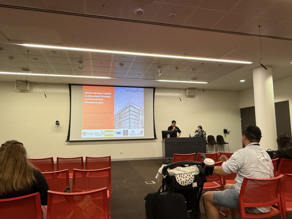 Dr. Chun Xu (@chun_xu) on Twitter photo Our Snow Fellow <a href="/ArnoldLiningJu/">Prof Arnold Lining Ju</a> is giving a presentation about Mechanobiology inspired Antithrombotic Strategies and point of care device <a href="/CPC_usyd/">Charles Perkins Centre</a> Our Snow Fellow <a href="/ArnoldLiningJu/">Prof Arnold Lining Ju</a> is giving a presentation about Mechanobiology inspired Antithrombotic Strategies and point of care device <a href="/CPC_usyd/">Charles Perkins Centre</a>