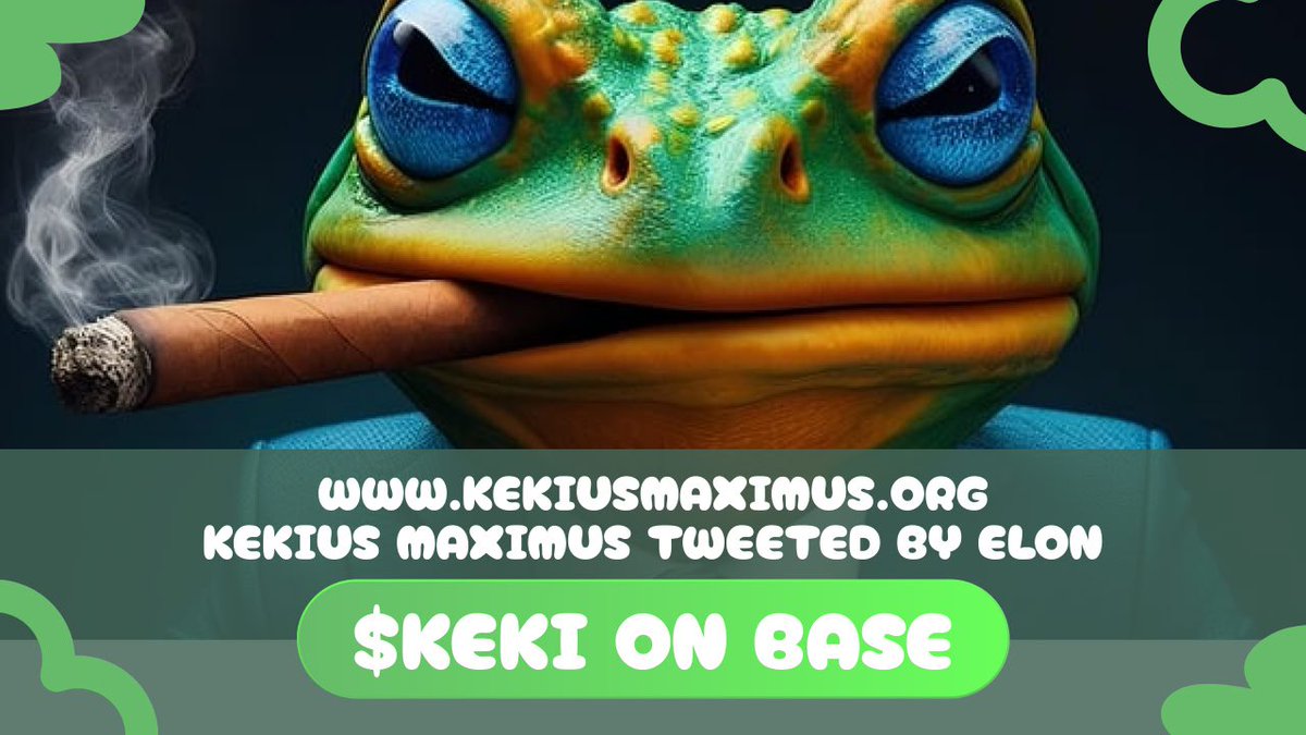 congpham2806sg's tweet photo. @naija_ai @MemesOnBase_ @base @KekiusMaximusOG $KEKI https://t.co/gR0kZhigew