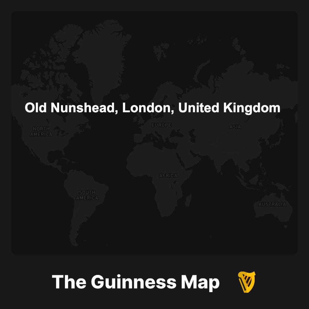 theguinnessmap's tweet photo. #guinness #guinnessdraught #guinnessbeer #london #unitedkingdom https://t.co/mXIMFMC6Py