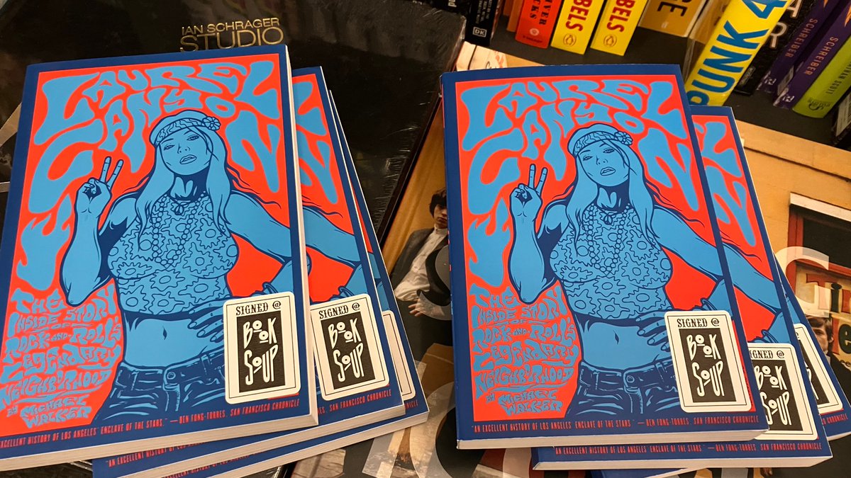 Got signed copies of Laurel Canyon if you want 'em. <a href="/BookSoup/">Book Soup</a> would love to sell you one, online or in-store. Pro tip: Drop in to the Soup mothership on the Sunset Strip, where the holiday vibe is so pervasive you'll have a smile on your mug in no time. booksoup.com/signed-and-pre…