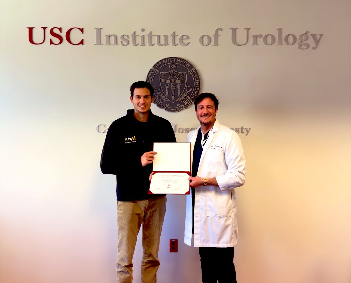 Dr. Giovanni E Cacciamani MD MSc FEBU ๐ฎ๐น๐บ๐ธ๐ช๐บ (@cacciamani_md) on Twitter photo ๐ Shoutout to <a href="/francesco_cei1/">Francesco Cei</a> for his incredible achievements during his research fellowship on AI applications in urology at <a href="/Urology_AI/">AI Center at USC Urology</a> <a href="/USC_Urology/">USC Urology</a>!
โ
meta-analysis on GAI performance
๐ 13 articles on the making
๐ฏ 2 RCTs ongoing
๐ 7 abstracts submitted
๐ Inline AI ๐ Shoutout to <a href="/francesco_cei1/">Francesco Cei</a> for his incredible achievements during his research fellowship on AI applications in urology at <a href="/Urology_AI/">AI Center at USC Urology</a> <a href="/USC_Urology/">USC Urology</a>!
โ
meta-analysis on GAI performance
๐ 13 articles on the making
๐ฏ 2 RCTs ongoing
๐ 7 abstracts submitted
๐ Inline AI