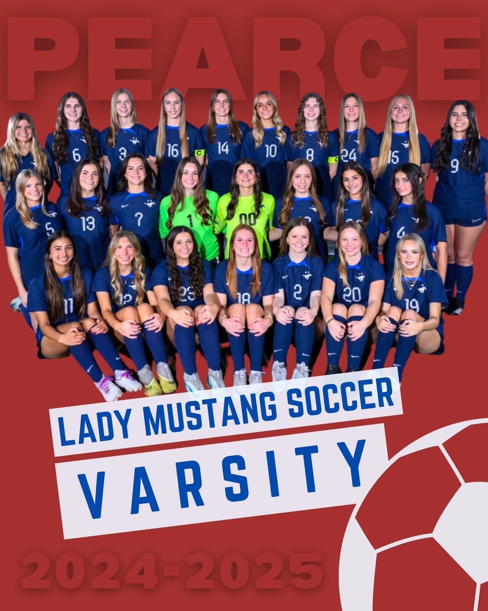 JJPgirlssoccer_'s tweet photo. Your 2024-2025 Lady Mustangs ⚽️🐎🏆 https://t.co/dQBHAXT4xb