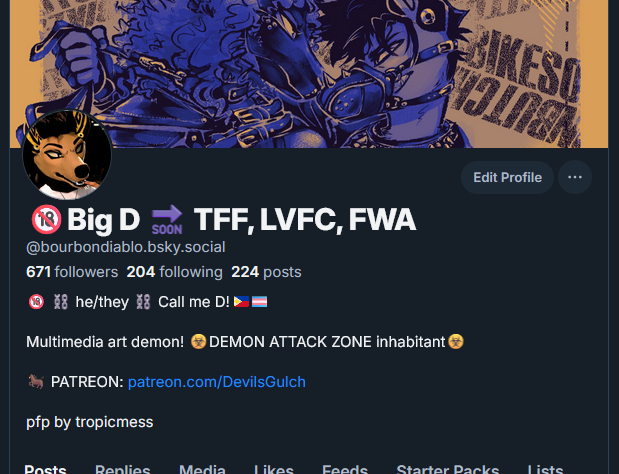 BourbonDiablo's tweet photo. fully transitioning off of here and onto bsky btw. I've already been posting a bunch of goodies over there and  I'd appreciate anyone who'd follow me over 🤠

https://t.co/kX8drfhvKl

thank ya kindly https://t.co/1AFUluyzz4