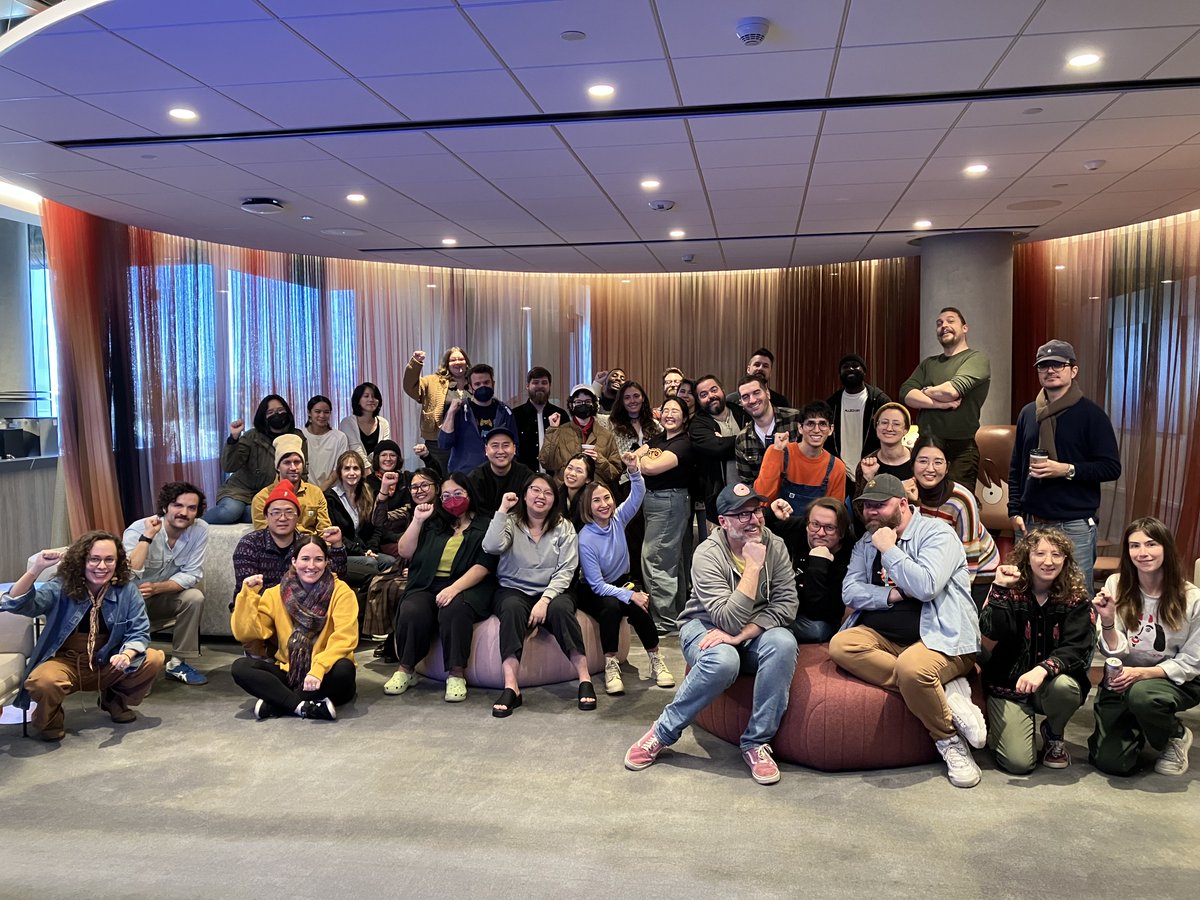 Thanks to everyone at #WarnerBros and #CartoonNetwork in the #AnimationGuild who came out to the last Solidari-tea of the year! Looking forward to continuing to work with you all and build our union next year!