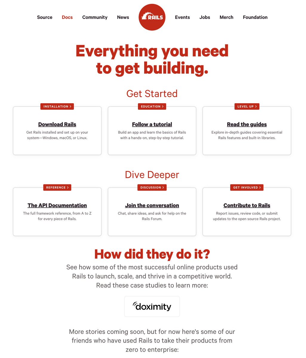 Ruby on Rails tweet media