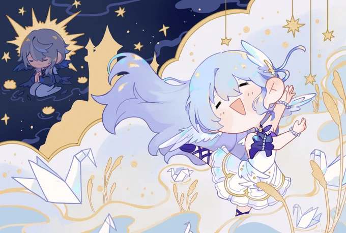 Little swan#HSRFairyTales #HonkaiStarRail  #Robin #Sunday 
