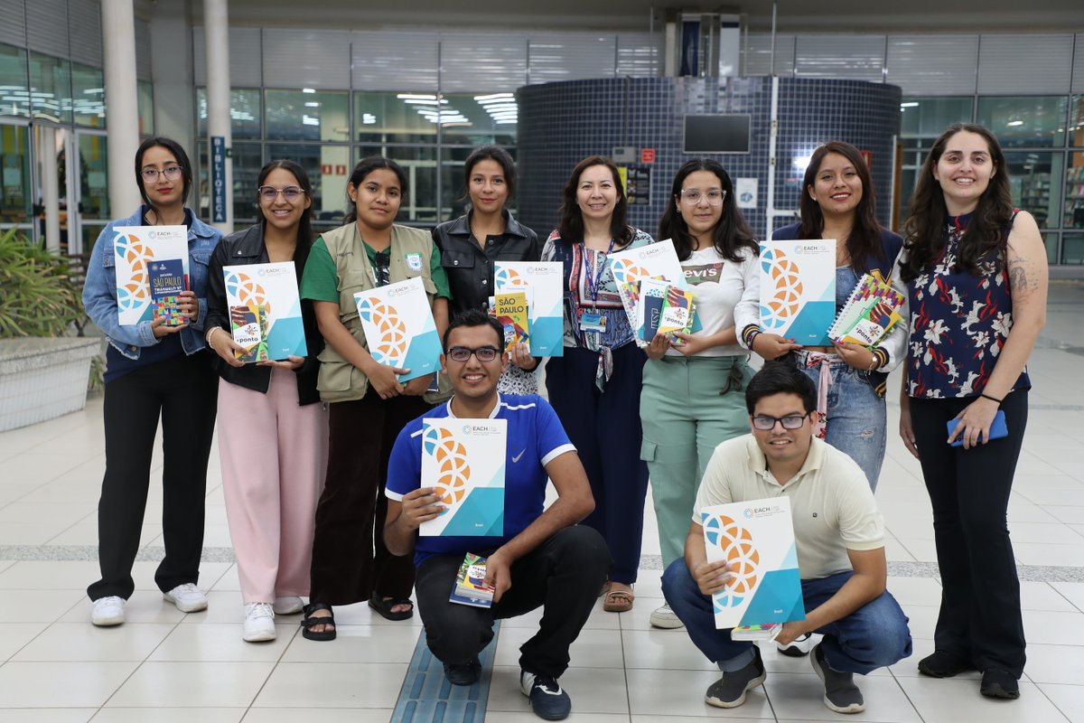 EACH recebe grupo de estudantes peruanos da Universidad Nacional de Frontera: www5.each.usp.br/destaques-prin…