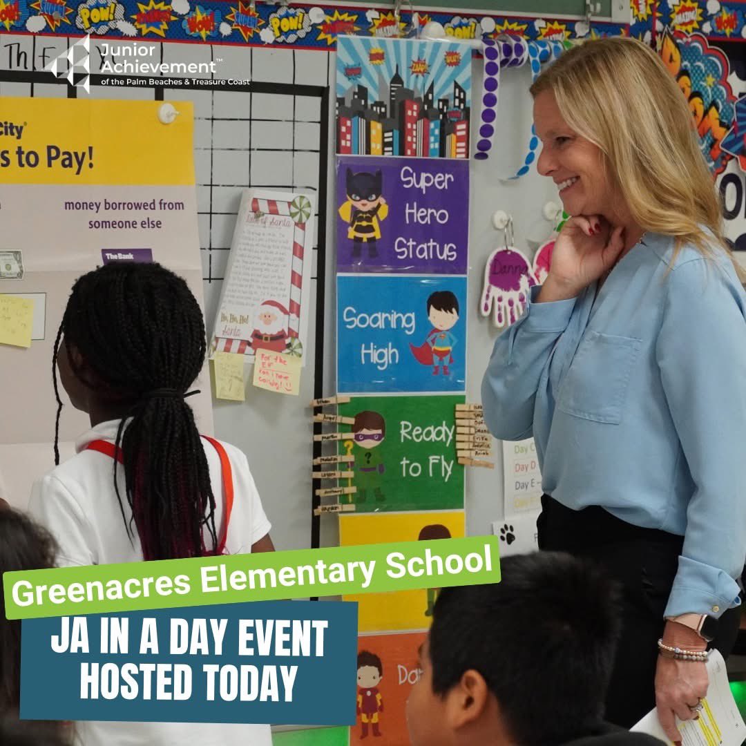 JAofPBTC's tweet image. A huge THANK YOU to our volunteers! 

JuniorAchievement.com

#JuniorAchievement #JAInADay #InspiringFutures #EmpoweringYouth