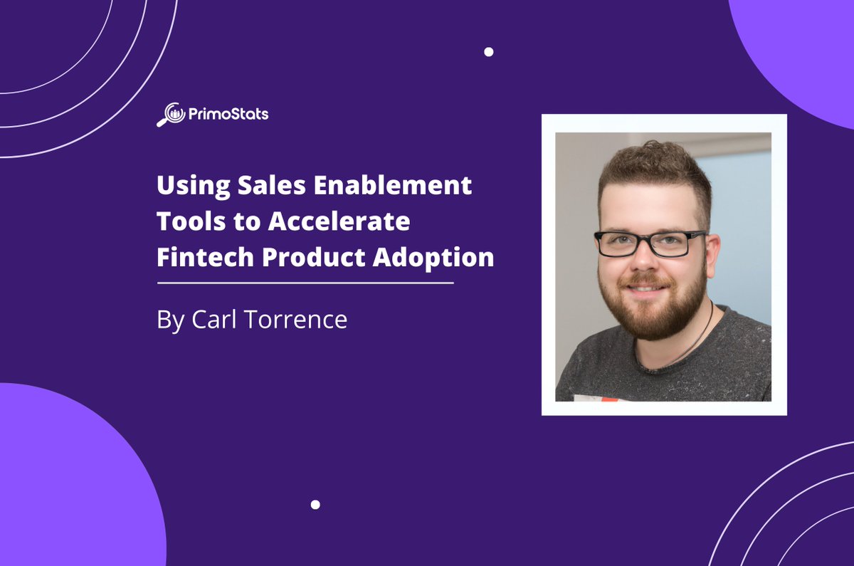 "Sales enablement tools provide fintech firms with robust capabilities to manage content effectively, track customer engagement, and deliver personalized experiences." - <a href="/torrence_carl/">Carl Torrence</a> 

Learn more👇

primostats.com/blog/sales-ena…

#Fintech #ProductAdoption