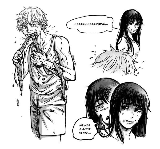 A good taste
#chainsawman #denji #asamitaka 