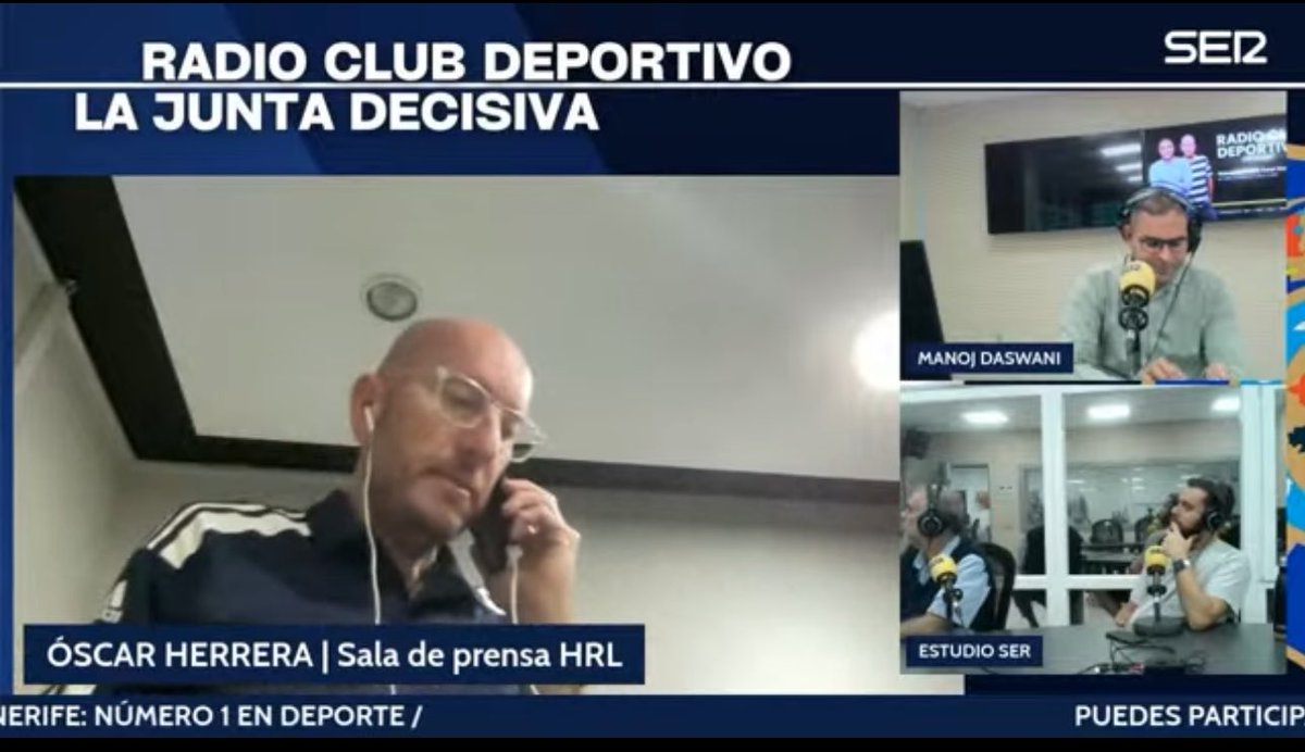 mdaswani's tweet image. ❤️📻 Trabajar con los mejores hace de la radio un inmejorable servicio público

👏🏻 Gracias a @MaverickGold, @Skaleks, Ismael Santana, @TavoAlonso9 y @DOMfalca (y a @Lurdessantana por apostar por el Periodismo en directo): la radio fue hoy los ojos de todo Tenerife

🏴󠁧󠁢󠁳󠁣󠁴󠁿 Pero sobre…