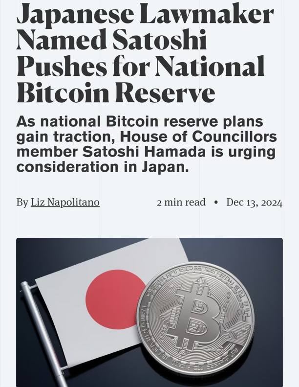 zakariyasharif9's tweet photo. Tartanka dalalka ee kaydka istiraatiijiga ah ee #Bitcoin wuu bilaabmay!
#Maraykanka wuxuu raadinayaa inuu yeesho kayd istiraatiiji ah oo #Bitcoin ah.
#Ruushka, #Jabaan, iyo #Brazil iyaguna waxay doonayaan kayd istiraatiiji ah oo Bitcoin ah.
#Shiinaha, #Yurub, iyo dalal kale ma dheeraan doonaan oo way raaci doonaan.
Marka ay dalalku bilaabaan ururinta #Bitcoin, xaggee ayaad u malaynaysaa in qiimuhu u jihaysan doono? ๐๐ค