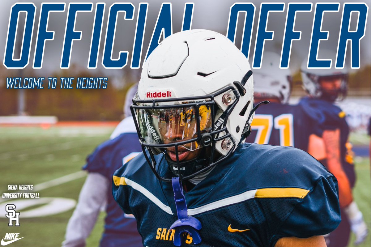 Shawn Turpin jr. 2025 (@shawnturpin34) on Twitter photo After a talk with <a href="/CoachShaah/">Coach Shaah</a> I have received a scholarship opportunity to play at Siena heights University.
<a href="/FootballHowell/">Howell Football</a> <a href="/CoachKohn12/">Matt Kohn</a> After a talk with <a href="/CoachShaah/">Coach Shaah</a> I have received a scholarship opportunity to play at Siena heights University.
<a href="/FootballHowell/">Howell Football</a> <a href="/CoachKohn12/">Matt Kohn</a>