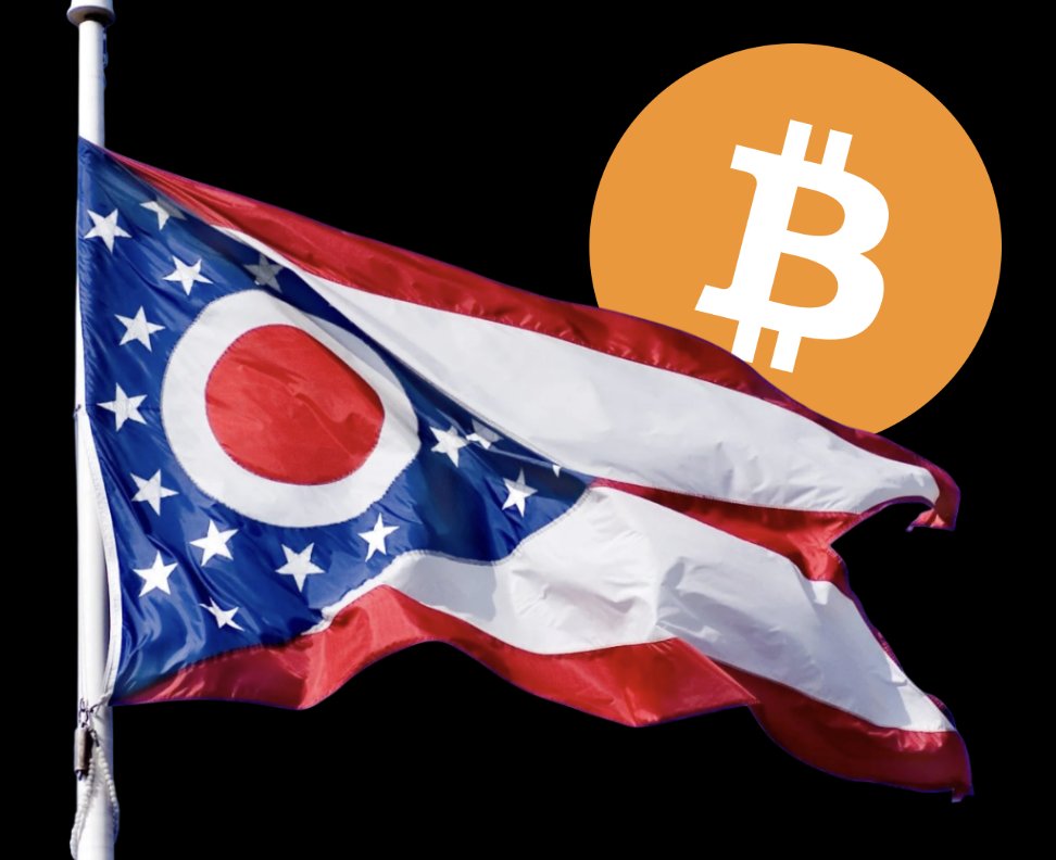 pete_rizzo_'s tweet photo. BREAKING: OHIO BECOMES THE 3rd US STATE TO CONSIDER STRATEGIC #BITCOIN RESERVE 🚀 https://t.co/1WFuOx7vWk