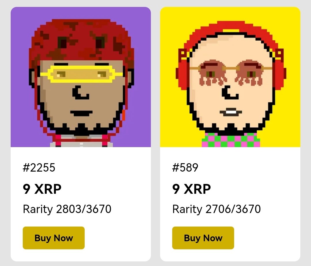 ViewsonBrews's tweet photo. Crazy deals on @XRPLXDUDE #xdudes #nfts.... Go grab them before someone else does!!!! https://t.co/C1twMyiz9Z