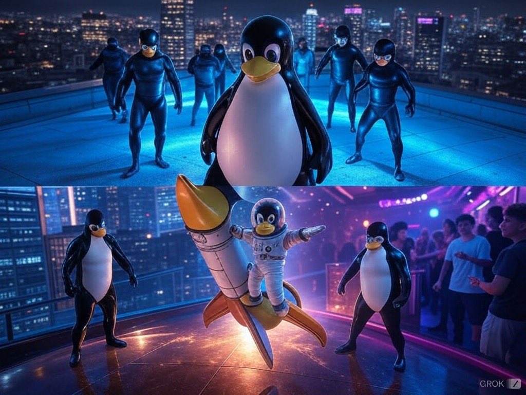 digitalcharlies's tweet photo. @bitcoinlfgo They’re probably going to list $tux… 

I mean why wouldn’t they? The world’s first original penguin mascot.. built around a utility with a community of 50 million users annually… 🚀🐧

Name a reason they shouldn’t… https://t.co/2QvFdDMMKW