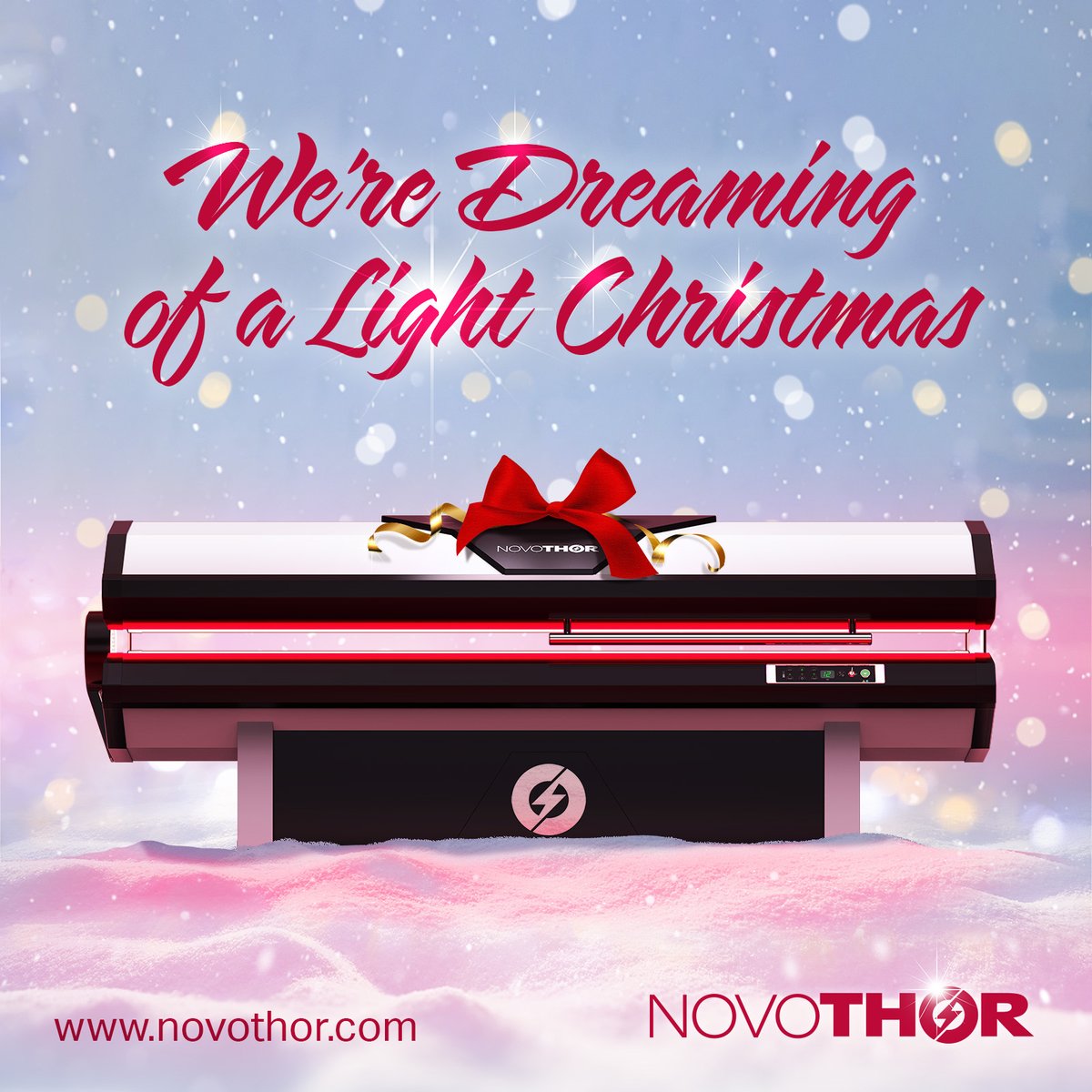 Well, it won’t fit under the tree…
Give us a jingle if you want the gift of great health.

Visit novothor.com

@novothor #NovoTHOR <a href="/thorlaser/">THOR Photomedicine</a> #THORLaser #Photobiomodulation #PBMTherapy #PBMT #ColdLaser #PBMHeals #LLLT #LowLevelLaserTherapy #RedLightTherapy