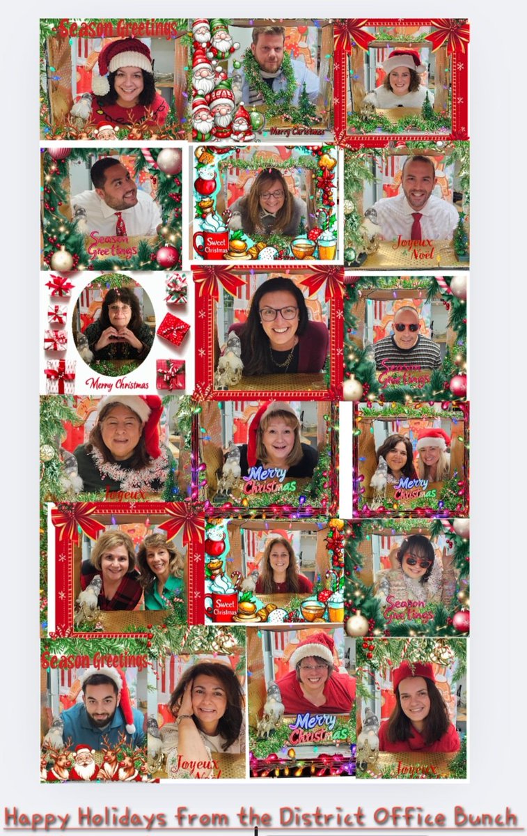 Fun is: Getting all of us at our district office to do the office holiday card.    The JOY of the holidays.