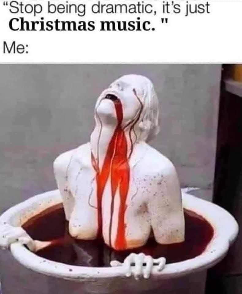 As a retail worker, "All I Want For Christmas" is for that song to never be played again 😭