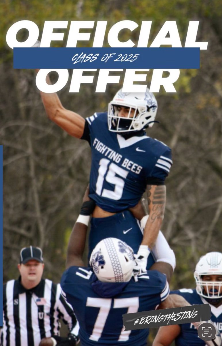 #AGTG Grateful to receive another offer from <a href="/SAU_CoachQ/">DeQuinn Watford</a> and St. Ambrose football!