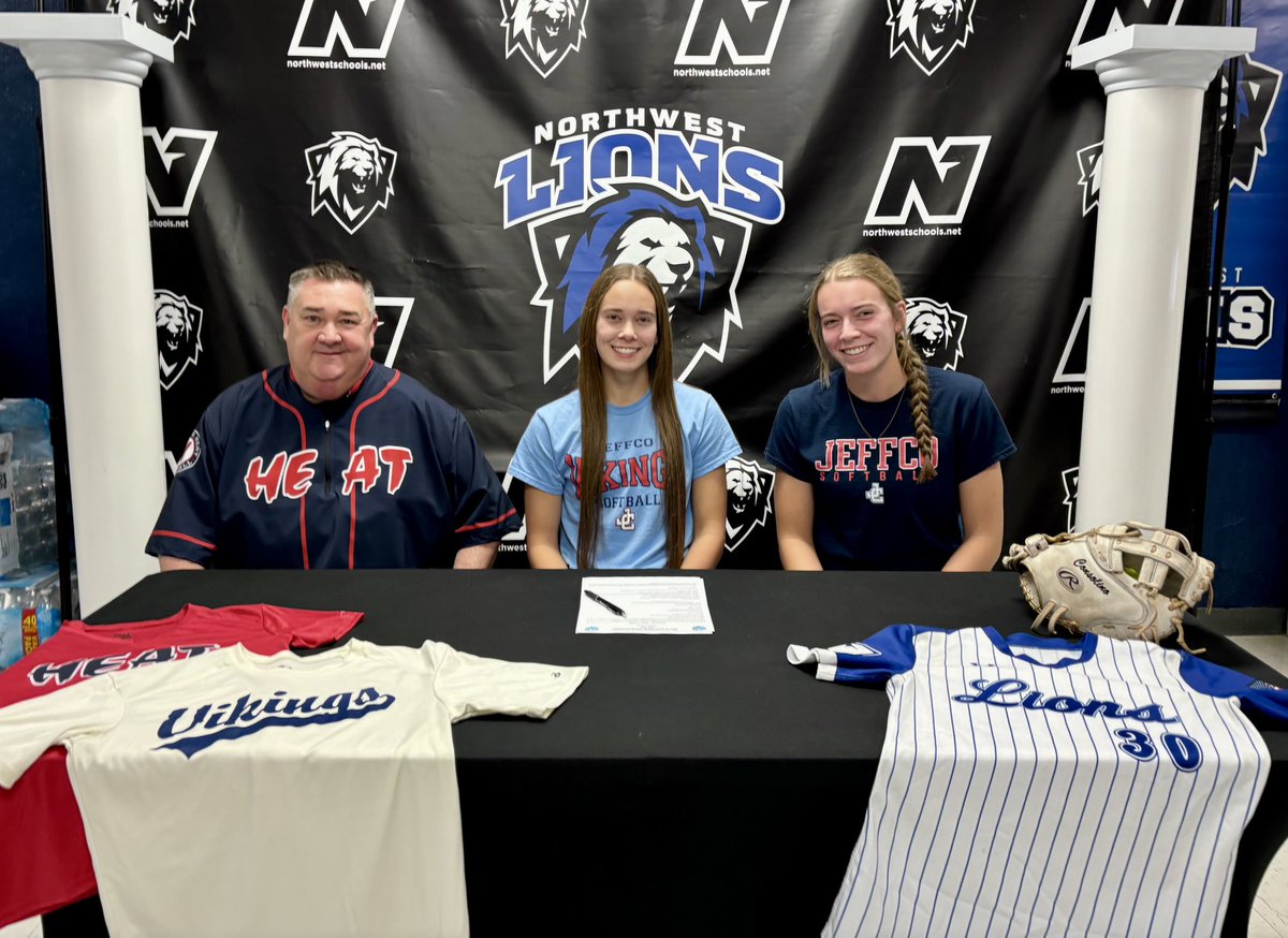 Our <a href="/RoseConsolino/">Rose Consolino</a> made it official today, signing with <a href="/Jeffco_softball/">JeffCo Softball</a>. The Vikings are getting a good one!
