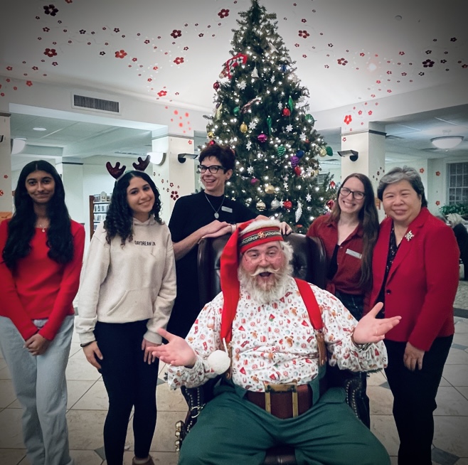 Santa Joey set up his workshop at the library last week and it was a Very Merry time for all!